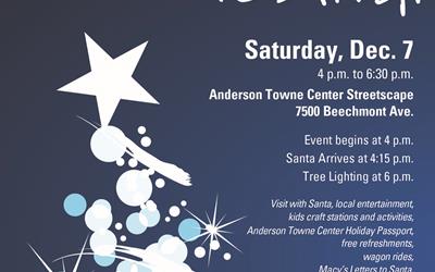 Anderson  Holiday Festival Shines at Towne Center on December 7